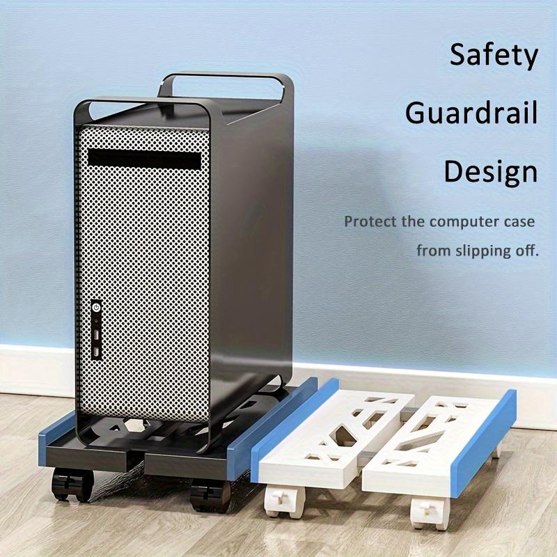 

1 universal tray, PC mainframe tray, office computer mainframe tray, printer tray, movable tray білий