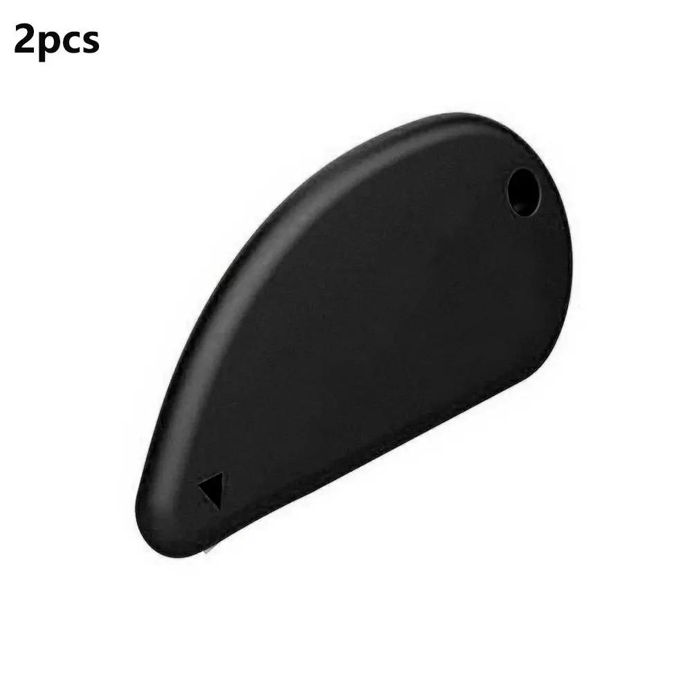 2 шт. Безопасный резак Аксессуары Мини керамическое лезвие Канцелярский нож Режущий инструмент Вскрыватель упаковки Дом чёрный