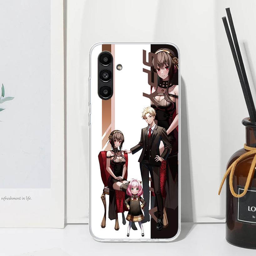 Anime Spy Family Anya Phone Case For Samsung Galaxy A17 A37 A57 A16 A26 A36 A56 A15 A25 A35 A55 A14 A24 A34 A54 A13 A23 A33 A53