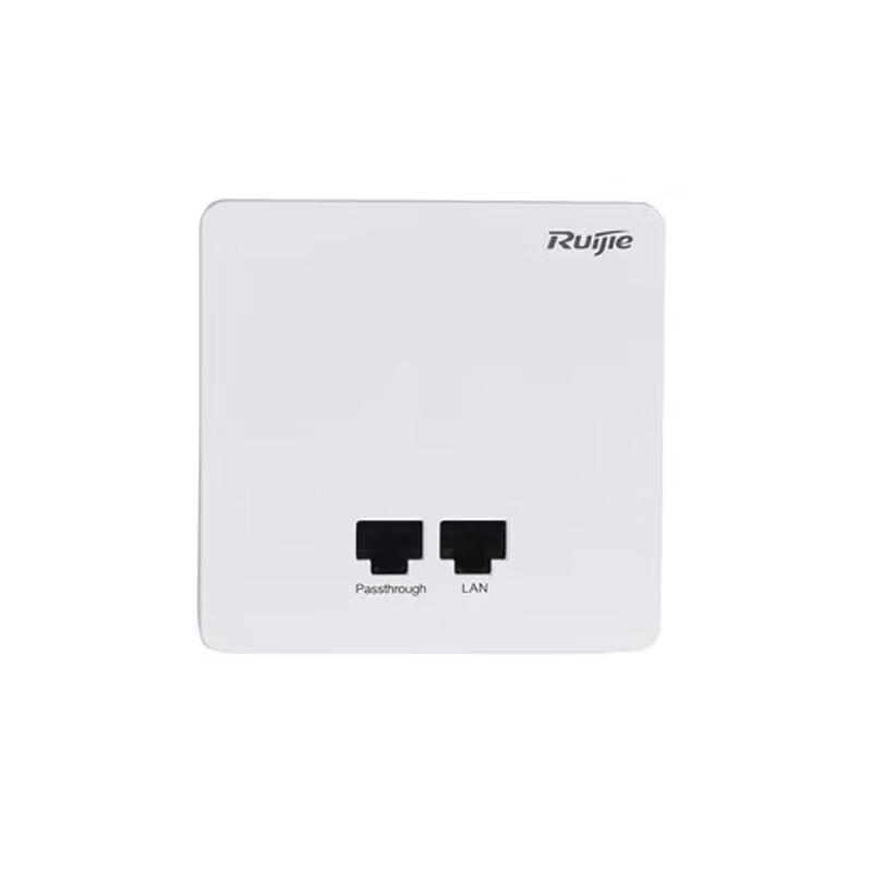 

Ruijie RG-AP180-L-A Gigabit WiFi 6 Wall-Plate AP
