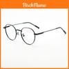 Vintage Round Eyeglass Frame With Blue Light Blocking Pc Lens For Artsy Men And Women