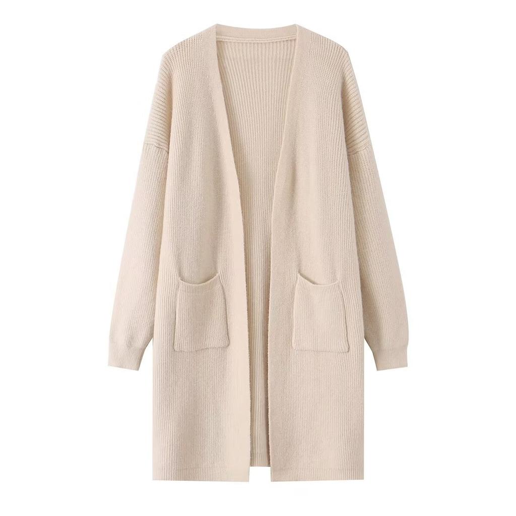European and American style, new women's clothing, fashionable, casual, versatile, fashionable and foreign style, long cardigan