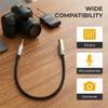Gold Plated 3.5mm Male to Mini XLR 3pin Cable 3.5mm to Mini XLR Adapter  Camera Audio