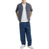 Coach Shirts Men's Blue Lapel Moderate CY559-RF2