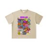 260 GSM Double Yarn 32 Count 100% Cotton One Piece V52 Devil Fruits Print Unisex Heavy Cotton T Shirt