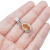 Pear Citrine Pendant: 925 Sterling Silver Gemstone Jewelry
