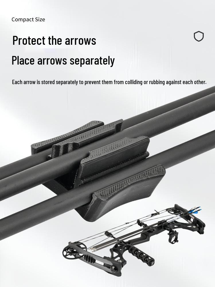 Crossbow Mini Quick Release Quiver: Portable Bow & Arrow Holder for Archery
