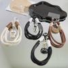 Creative Braided Lanyard Keychain For Phone Case Women Anti Lost Knot Rope Strap Car Key Chains Diy Accessories Fashion Keyring