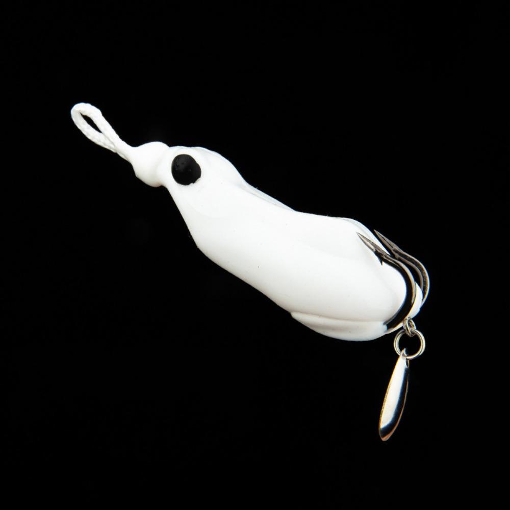 7pcs High Quality Silicone Frog Lure 6.5cm-14g Double Hooks Swimbait Soft Fishing Bait Fishing