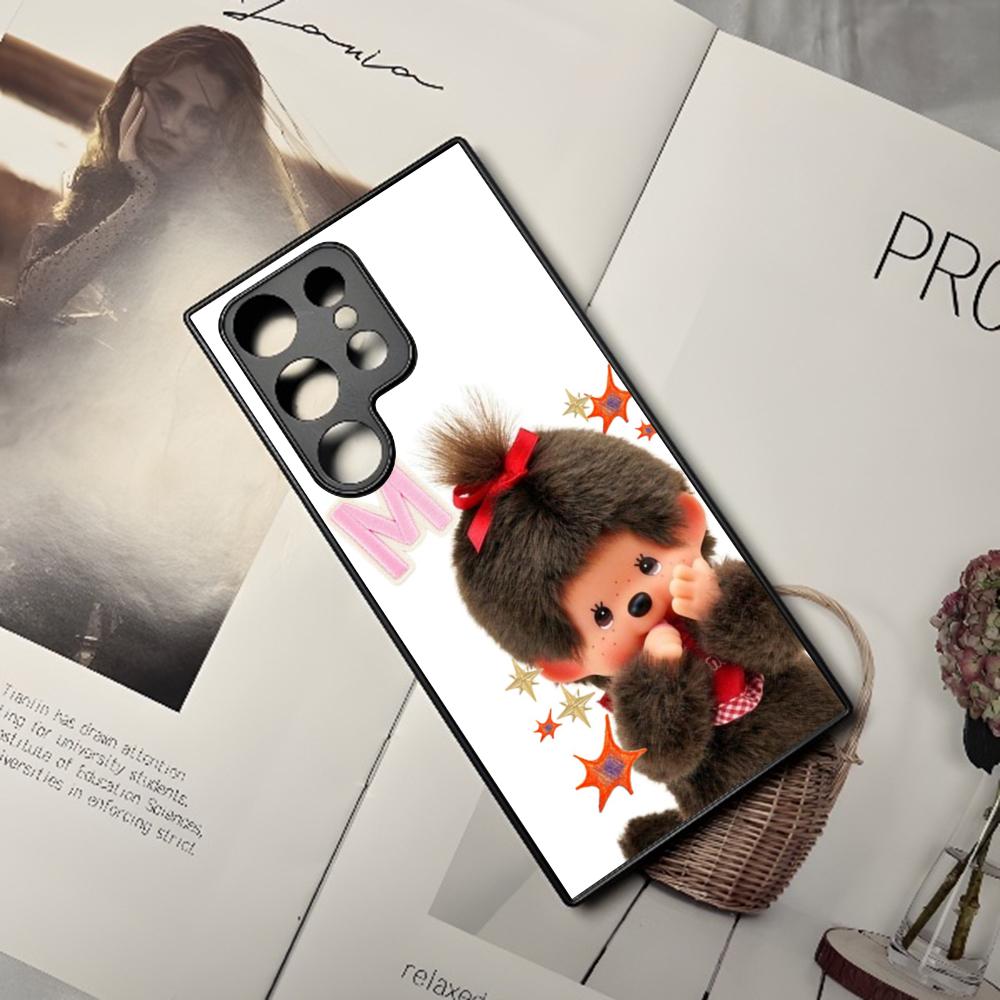 

Cartoon M-Monchhichis Phone Case For Samsung Galaxy S25 S24 S23 S22 S20 S21 Note20 Ultra Plus Fe Colored Silver Cover Galaxy S24 FE