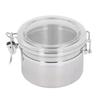 Stainless Steel Sealed Can Food Storage Container Airtight Canister for Dried Fruit Milk Powder Tea Small 900ml