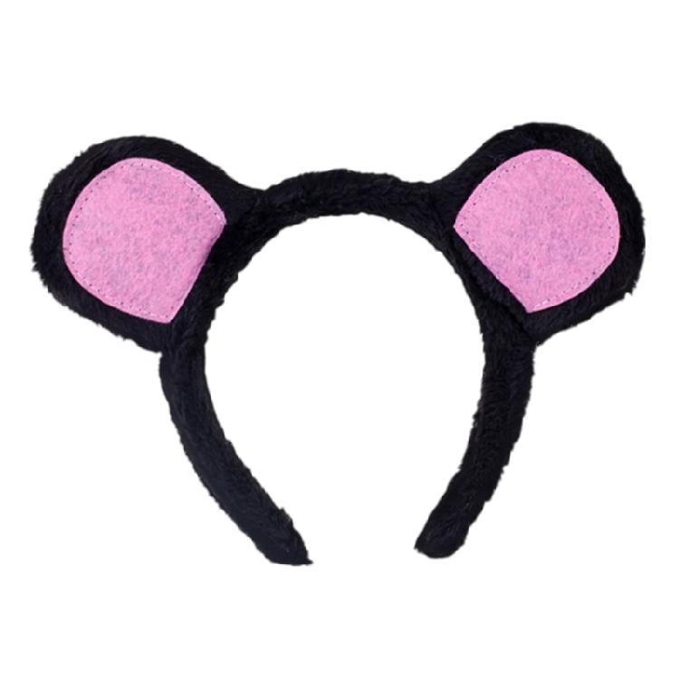 Animal Cosplay Costume Child Mouse Cosplay Set Including Headband Tail Bowtie and Nose