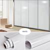 Solid Color Do-It-Yourself Decorative Film Self-Adhesive Wall Cover Used Furniture Ornament Stickers Kitchen Cabinet Water-Repellent Wall Cover