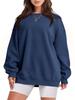 Autumn Winter Women Loose Velvet Sweatshirt Fashion Solid Color Top