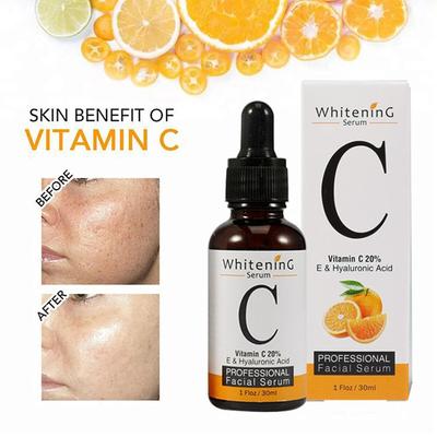 Sérum vitamine c 20% e& acide hyaluronique (30 ml)