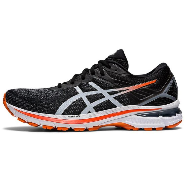 ASICS GT-2000 9 Black White Orange Men s 1011A983-004 EU 41.5