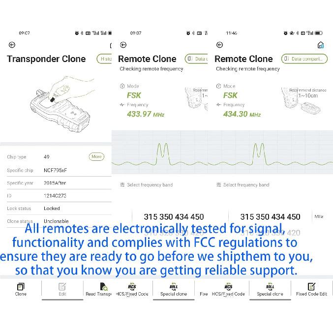 Smart Key Fob for Ford Expedition 2024-2025, Alliskeys Proximity Key Fob Replacement for Ford Expedition 2024-2025 M3N-A108397 PL1T-15K601-GA