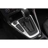AT Silver Steel For Ford Focus 2015-2018 Central Console 1PCS Gear Shift Cover
