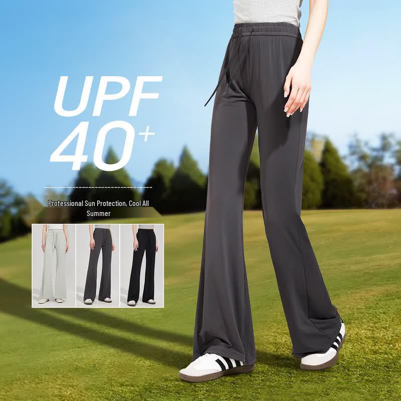 Shetu High-Waisted Flare Sun Protection Sport Pants S
