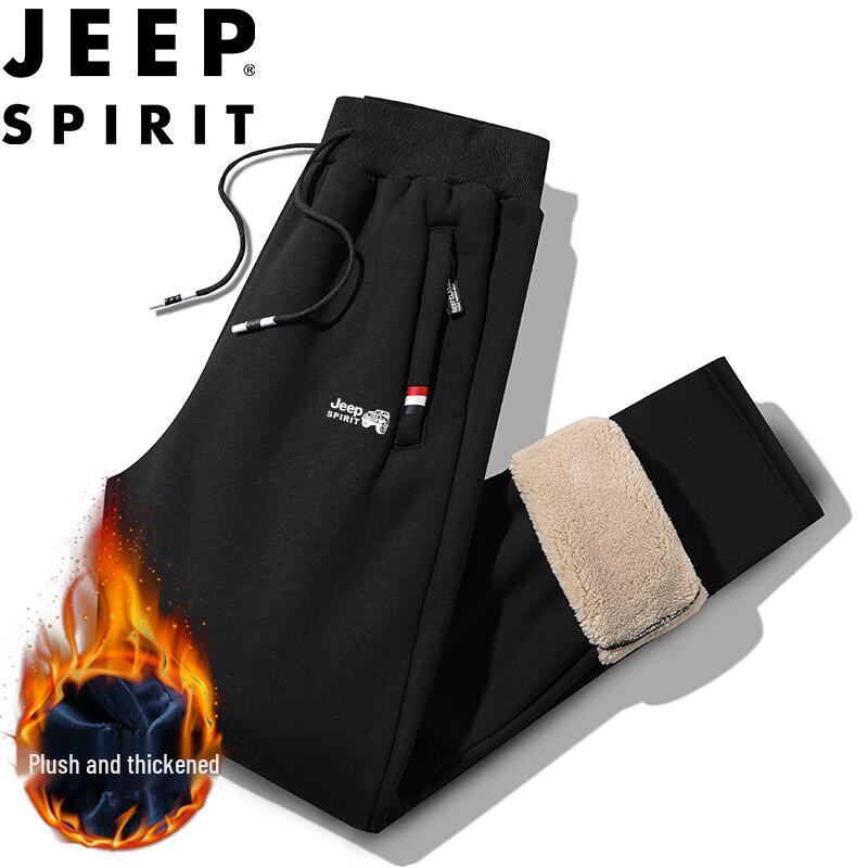 

JEEP SPIRIT Men s Fleece-Lined Straight Leg Outdoor Pants 2XL