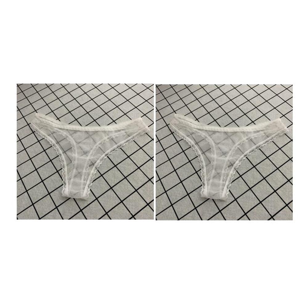 Charming !!! Women Sexy Lace Panties Low-waist Thong Underwear Solid Color Female G String Temptation Intimates