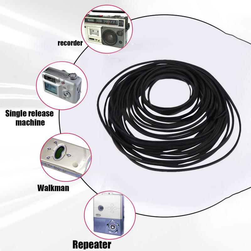 30 stk Universell Miks Erstatningsgummi CDDVD Gummireim Platespiller Nytt Assortert Belte Kassettopptaker Kassettbånd