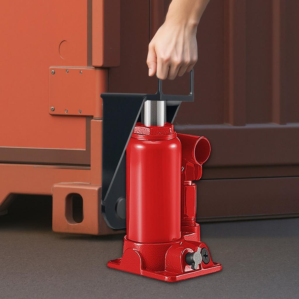 Shipping Container Jack Lug with U-Shaped Handle, 2-Pack, Storage Leveler Booster Withstands Sun & Rain, Heavy Duty Container Jack Lug for Shipping