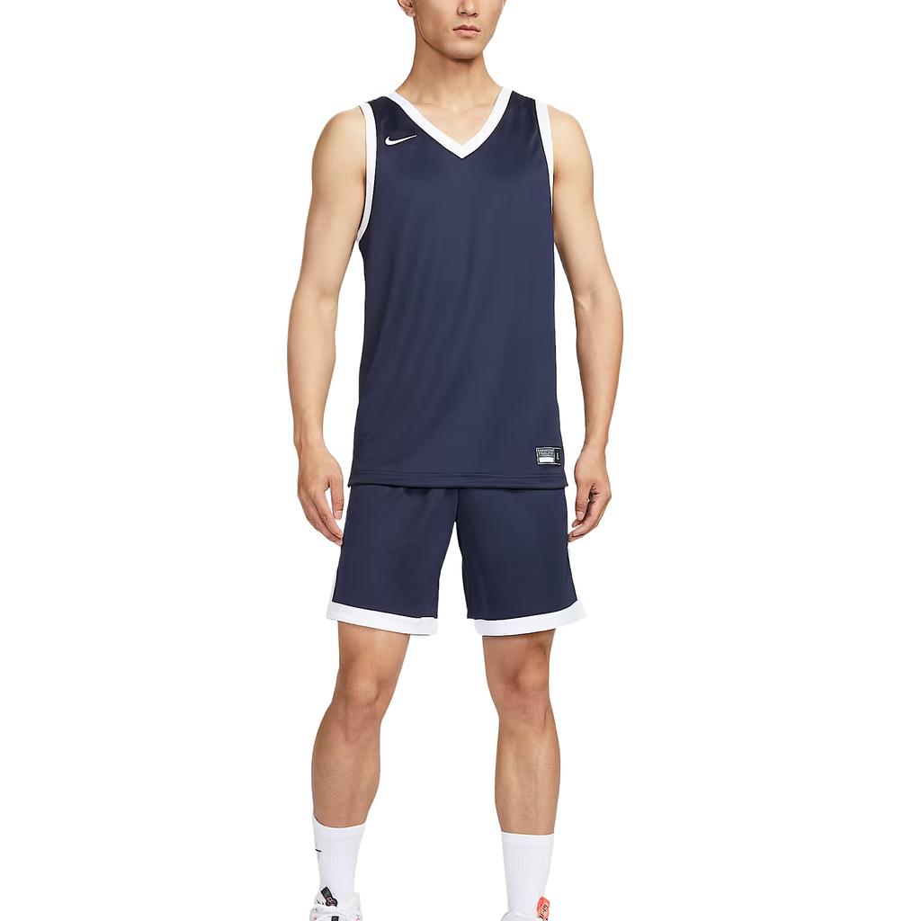 Nike Dri-Fit Crossover Stock Fashion Versatile Trendy Comfortable Casual Shorts Men shorts Dark-Blue IB8647-451