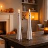 Realistic Flickering Ghost LED Candles Spooky Atmosphere Lighting  Holiday Decor