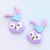 DIY Cartoon Ballet Rabbit Resin Accessories: Phone Case, Hair Clip, Water Cup, Crocs, and Fridge Magnet