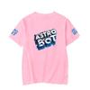 Astro Bot Anime Women Men's T-shirts Cartoon Printed O-Neck Oversized Short Sleeves Fashion Mens Clothing Streetwear