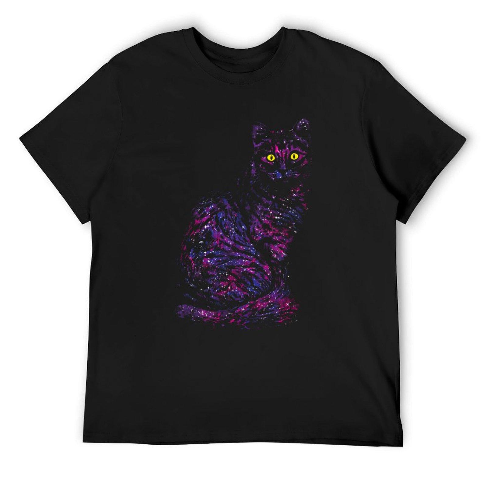 

Space, Cat Space T-Shirt designer shirts shirts graphic tee sweat graphic tee shirt mens champion t shirts 4XL
