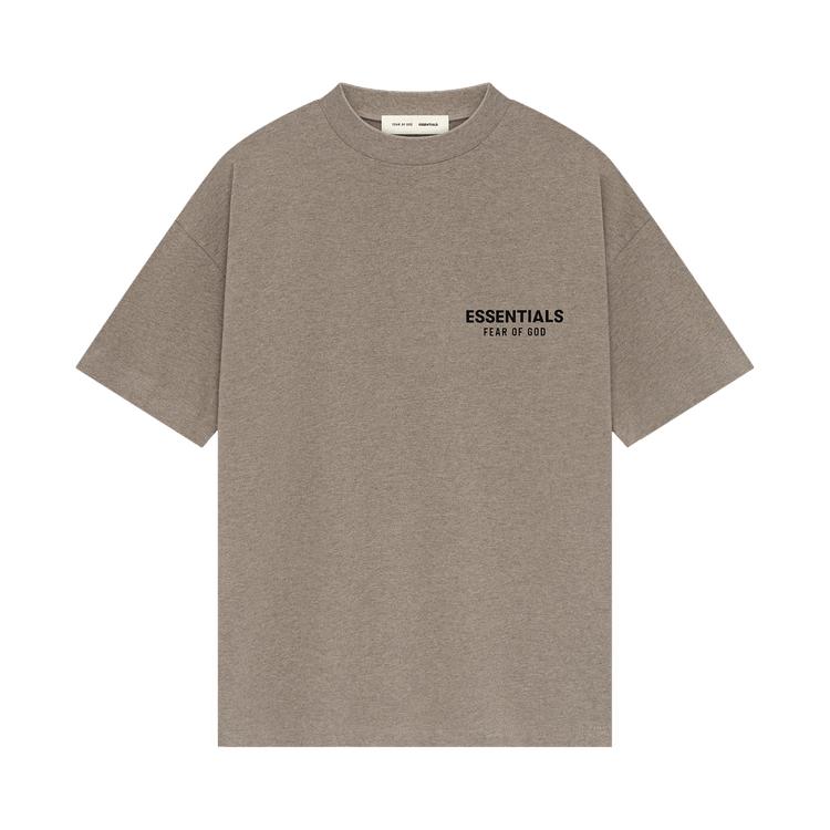 Fear of God Essentials Classic Short-Sleeve Tee Homestead Heather Men Tops Grey 125AS254172F S