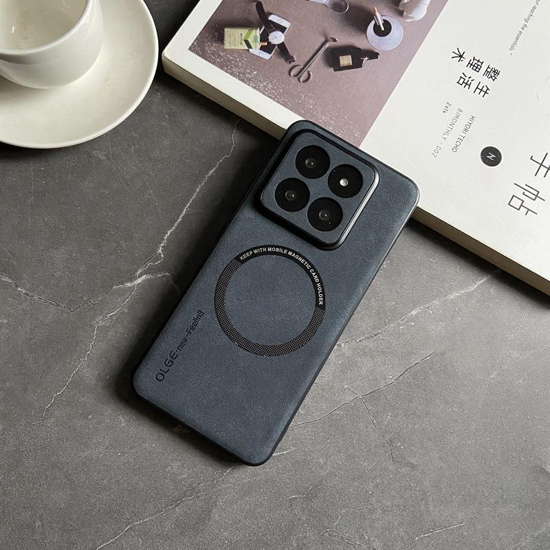 Magnetický kryt z PU kůže pro 14 Ultra 13 Lite 13T Pro 12T Civi 3 2 Redmi Note 12 13 Pro+ K70E K70 POCO X6 F5 pro F4 GT