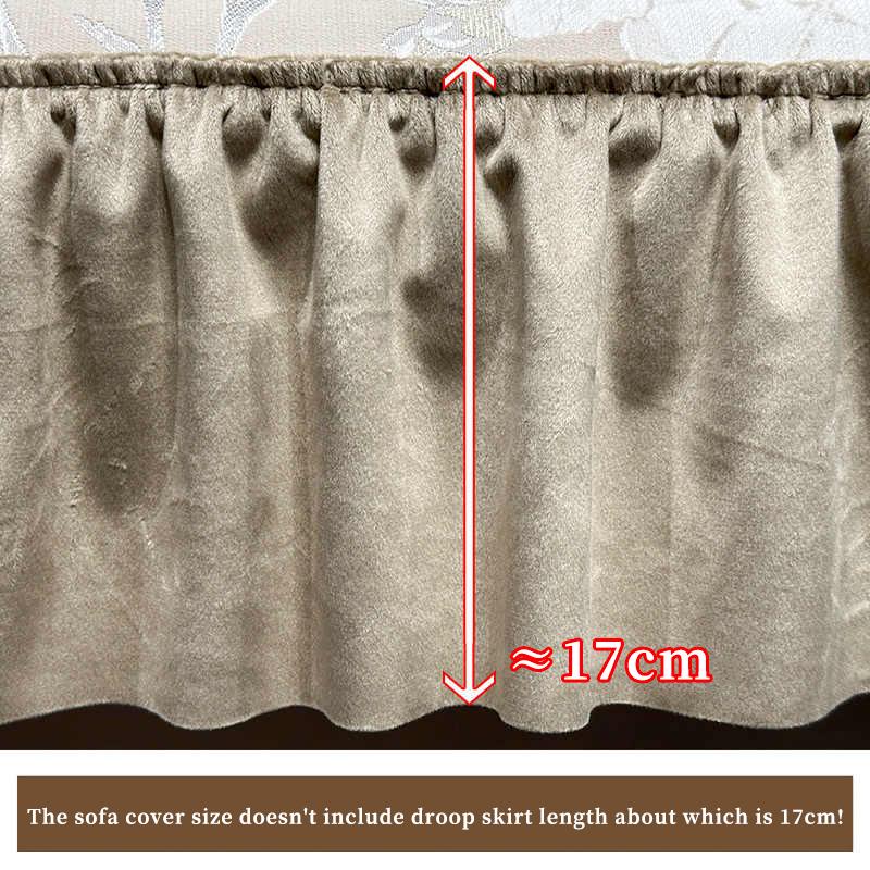 Sofa Cushion For All Seasons Anti Slip European Modern Jacquard Fabric Living Room Sofa Cover Home Decor Sofa Protective Cover