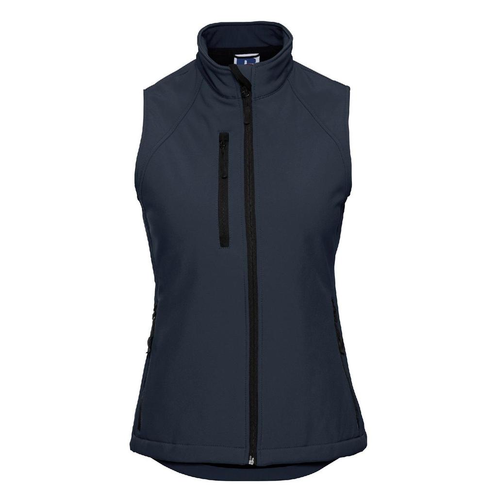 Russell Ladies/Womens Soft Shell Breathable Gilet Jacket
