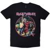 Men's Iron Maiden Paradise Club Circle T-shirt  Black