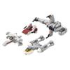 Moc Space Wars Battle Enemy Air Vehicle Robot Building Blocks Sets DIY Classical Movie Model Kids Birthday Gifts
