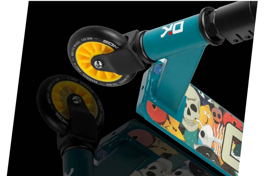Soke Go! Freestyle Scooter! Yellow-Blue