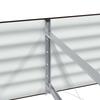 Raised Bed Brown 320 x 80 x 44 cm Steel