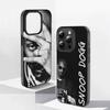 S-Snoop Singer Dogg Phone Case For IPhone 11 12 13 14 15 16 17 Pro Max PLUS Pro Wave Corrugated Silicone Case