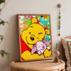 Disney Winnie The Pooh Digital Oil Painting Diy Coloring Handpainted Filling Home Decoration Gift Canvas Wall Art for Living Room Decor