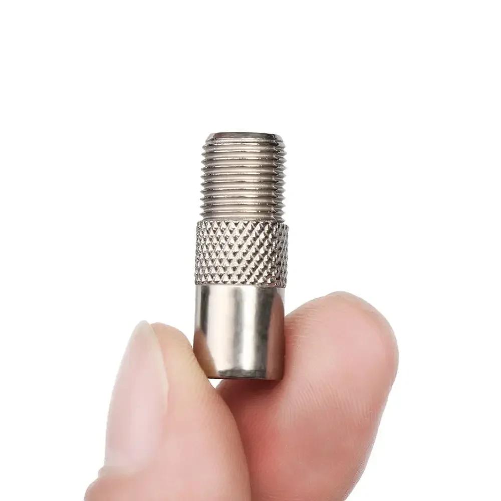 10pcs/lot High Quality Converter Data Sync F Female To TV Male F-Type Satellite Coax Connector Aerial Male Adapter