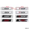 3D Rear Decals for Hyundai GDi TGDi Logo Tucson Santa Fe Car Exterior Trunk Letter Badge Emblem Sticker Modification Accessories WW80