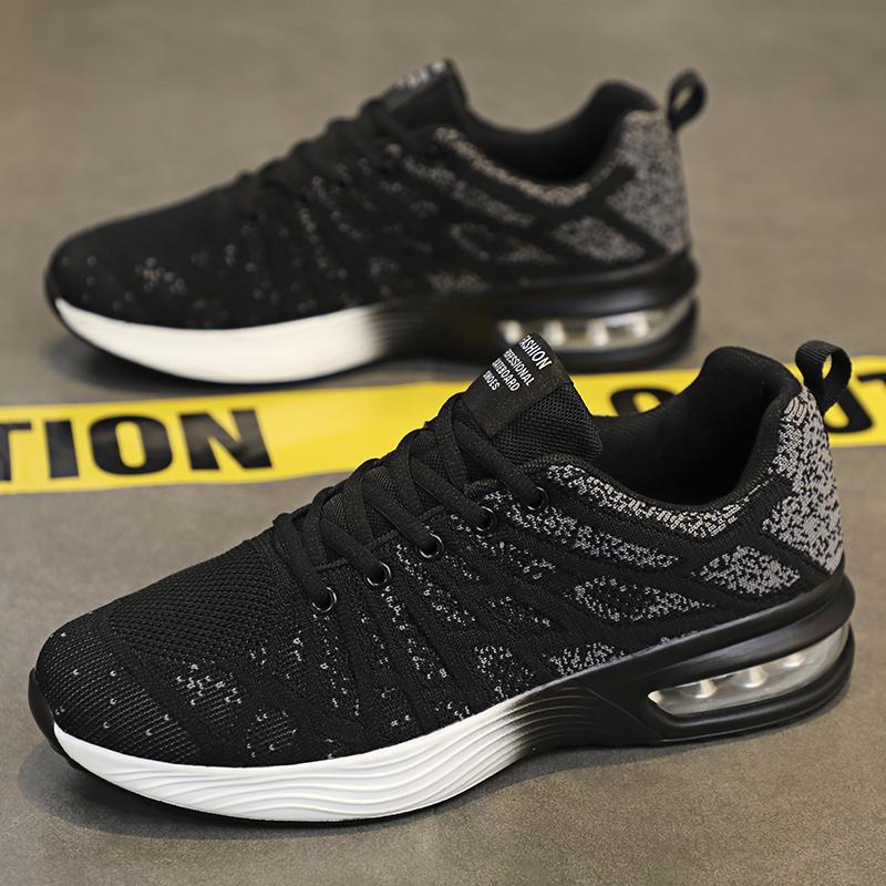 Yrzl Men Running Shoes For Man Comfortable Lightweight Sports Shoe Mesh Non Slip Walking Shoes Jogging Gym Tennis Shoes Men