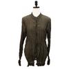 Shiz Madam Women Natural Pleats China Long Shirt T57492