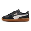 Puma Palermo Leather Big Kid Black Feather Grey Gum Kids Sneakers 397275-03