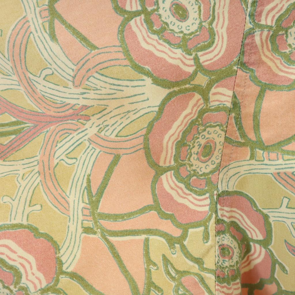 Durban Floral Short sleeve Open collar shirt 3L beige Biggs Men's Used