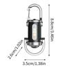 LED Light Keychain Portable Waterproof Camping Flashlight Powerful Pocket-size LED Lamp Outdoor Gear for Hiking Fishing Climbing