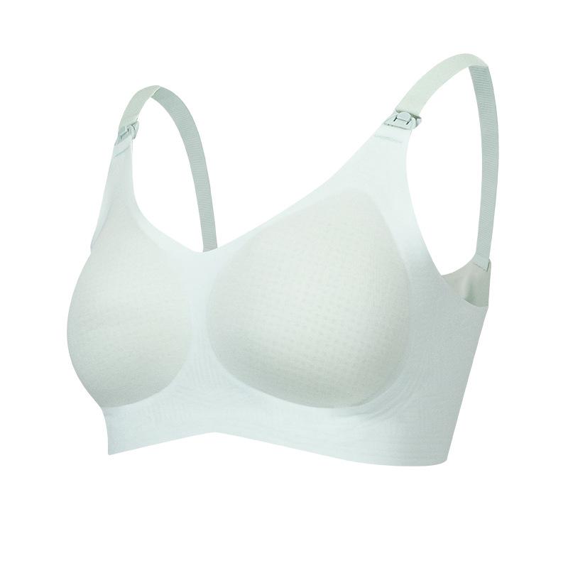 Breathable Seamless Anti-Engorgement Nursing Bra